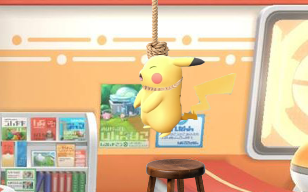 PSA: If You Don't Pet Your Pokémon In Let's Go Pikachu And Eevee They Will Kill Themselves